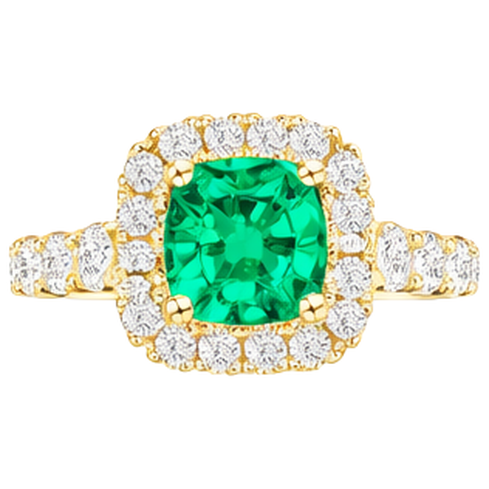Bespoke Precious Stone Ring 2 ct – main view