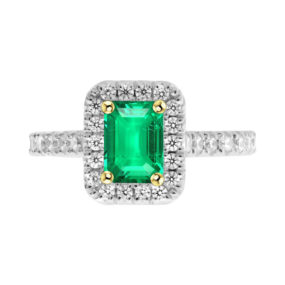 Artisan Colored Stone Ring 2 ct – main view