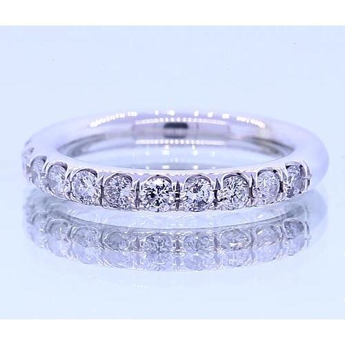 Half Eternity Comfort Fit Natural Diamond Band 