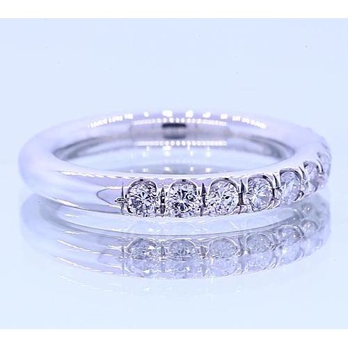  Eternity Comfort Fit Natural Diamond Band 1.30 Carats