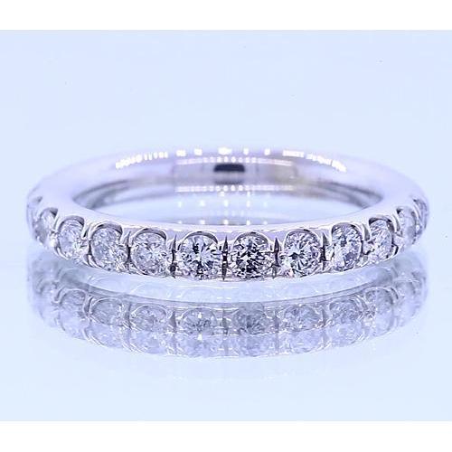 Half Eternity Comfort Fit Natural Diamond Band 1.30 Carats