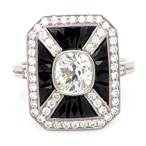 Halo Natural Diamond Engagement Ring 5 Carats Octagon Shape
