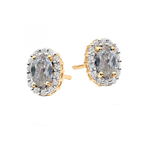 Sophisticated Fine Diamond Earrings 5.50 ct – main view