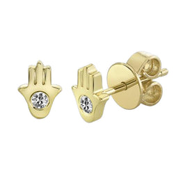 Bespoke 1-ct Diamond Stud Earrings