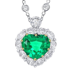 Custom Precious Stone Pendant – Emerald 4.50 ct | HarryChadEnt