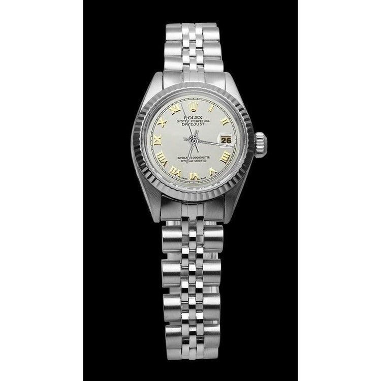 Ladies Rolex Datejust Watch Roman Dial Rolex