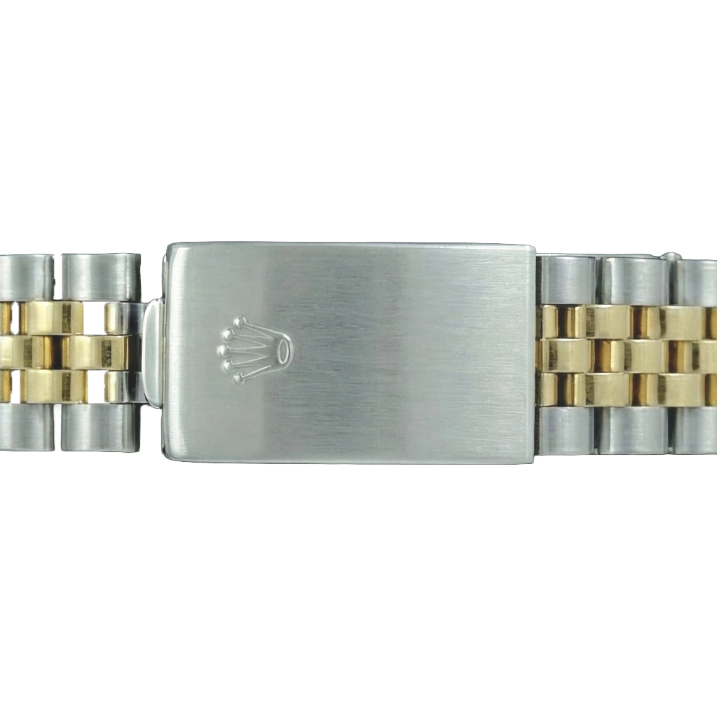 Jubilee Bracelet Ss & Gold Roman Dial Rolex Date Just Women Watch