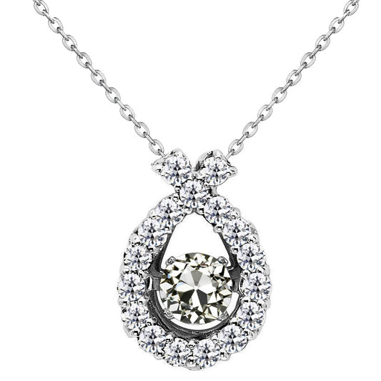 Designer Pendant Necklace 4.50 ct – main view