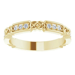 Lab Grown Diamond Anniversary Band 0.40 Carats