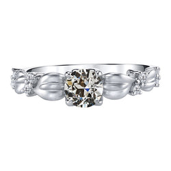 High-End Old European Cut Brilliant Diamond Proposal Ring – 1.50