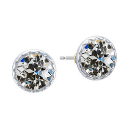 Bespoke 1-ct Brilliant Diamond Stud Earrings