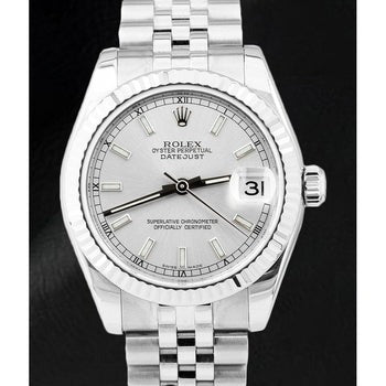 Ladies Rolex DateJust Silver 