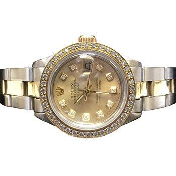 Watch Champagne Diamond Dial