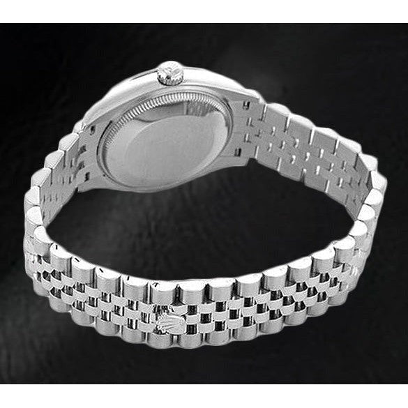 Rolex Date-just 31mm Silver Roman Dial