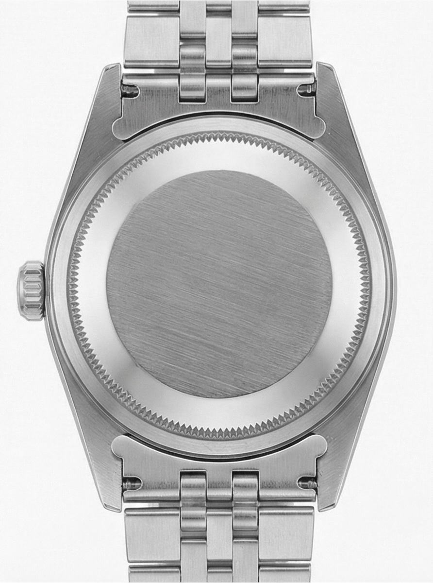 Ladies Rolex Datejust Watch Ss Champagne Stick Dial