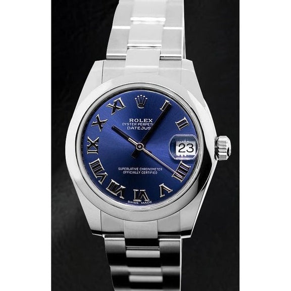 Blue Roman Dial Stainless