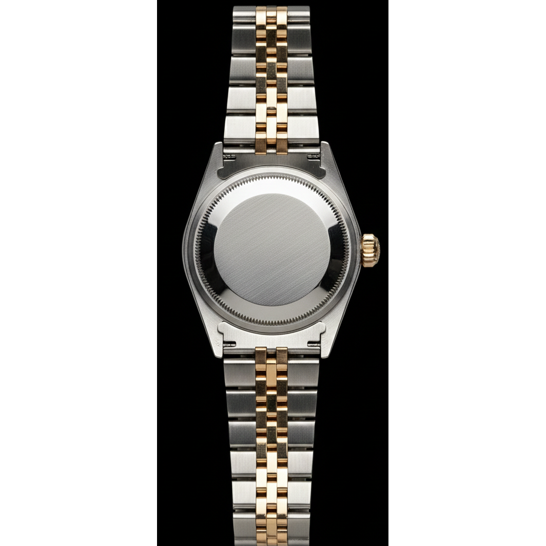 Lady Rolex Yellow Gold Datejust Watch Perpetual Arabic Dial Ss