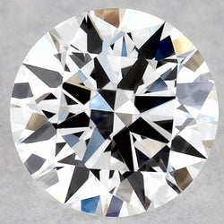 2.25 Carats Round Natural Earth Mined Diamond ( Not Lab Grown ) F Vvs1 Excellent Cut Loose