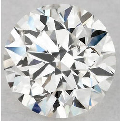 2.5 Carats Round Natural Earth Mined Diamond ( Not Lab Grown ) E Vvs1 Excellent Cut Loose