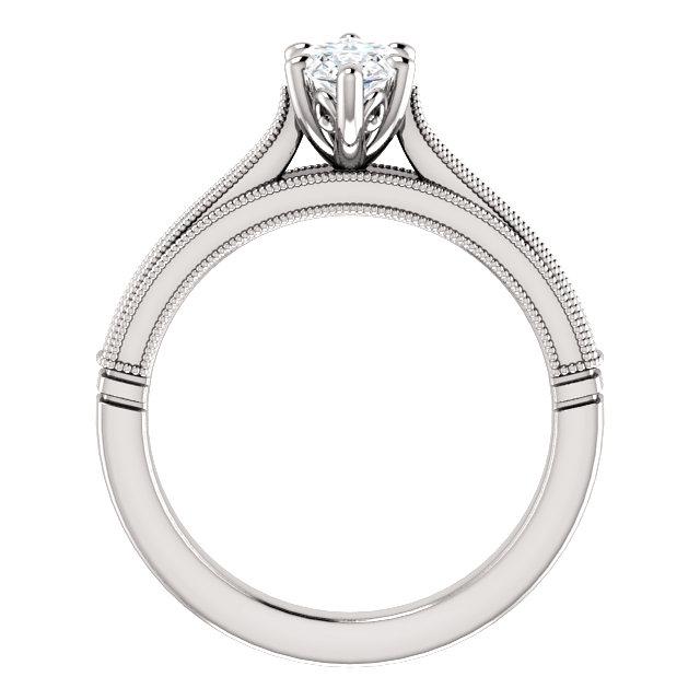 Marquise Solitaire Natural Diamond Vintage Style Ring 2 Carats - Solitaire Ring-harrychadent.ca