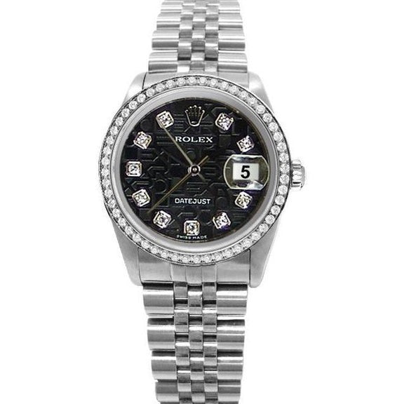 Watch Ss Black Jubilee Diamond Dial