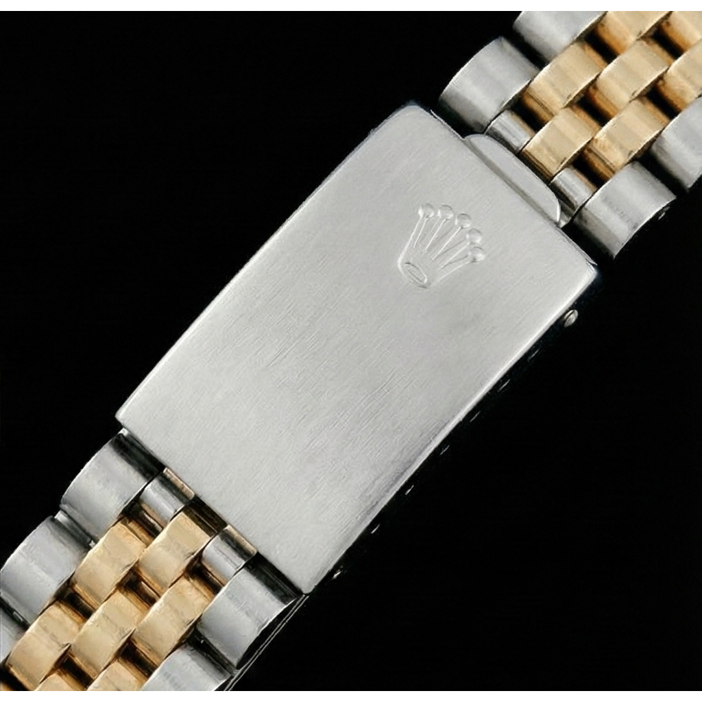 Men Rolex Stainless Steel & Watch Blue Dial QUICK SET