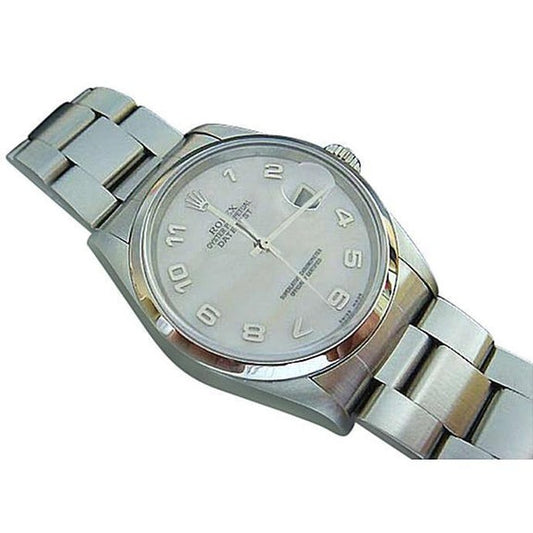 Smooth Bezel Oyster Bracelet Men