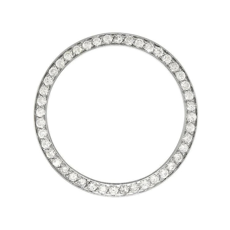 Mens Round Genuine Diamond Bezel To Fit Rolex Datejust & All Watch Models 36 Mm 2.75 Ct. - Watch Bezel-harrychadent.ca