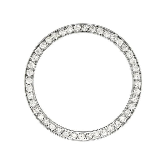 Mens Round Genuine Diamond Bezel To Fit Rolex Datejust & All Watch Models 36 Mm 2.75 Ct. - Watch Bezel-harrychadent.ca