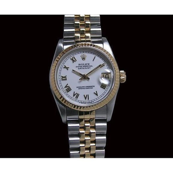 31 Mm Two Tone Bracelet Watch