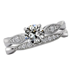 Natural Fine Diamond Proposal Ring 3.50 ct – 14 Karat White Gold