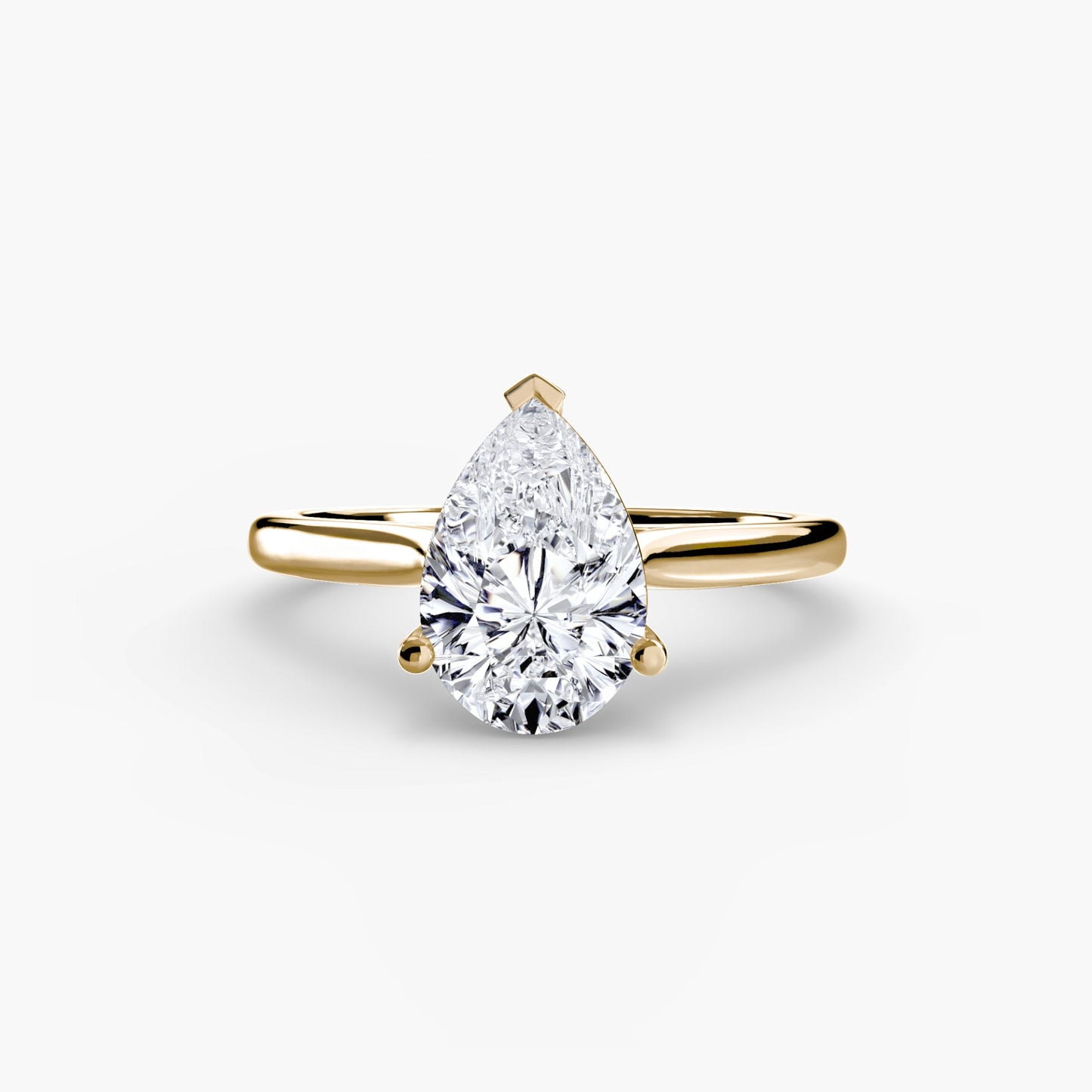 Handcrafted Diamond Setting ct – top view