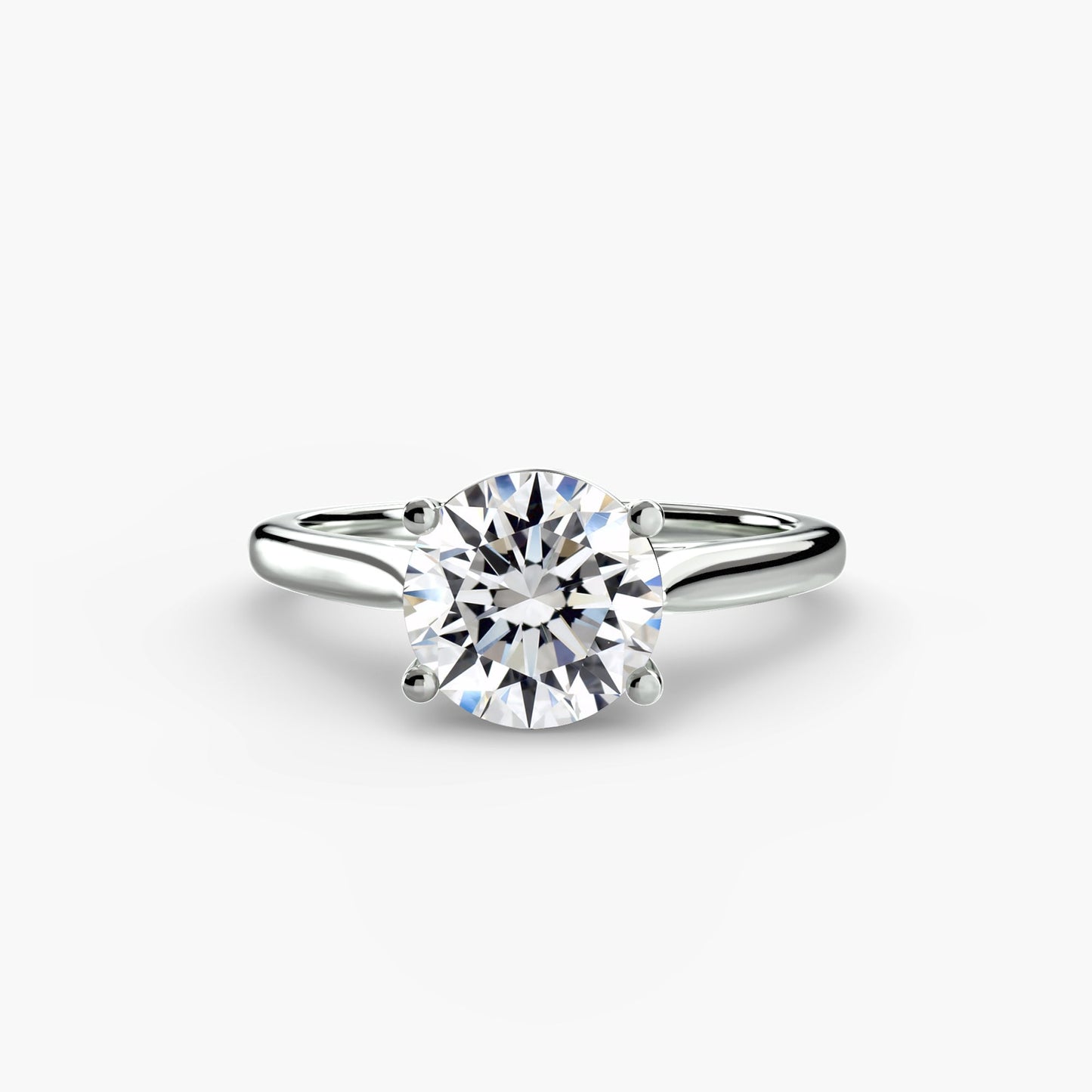Diamond ring in Gold – main view