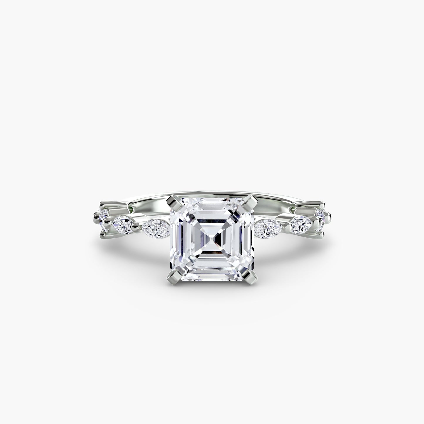 Handcrafted Precious Stone Setting ct – close-up