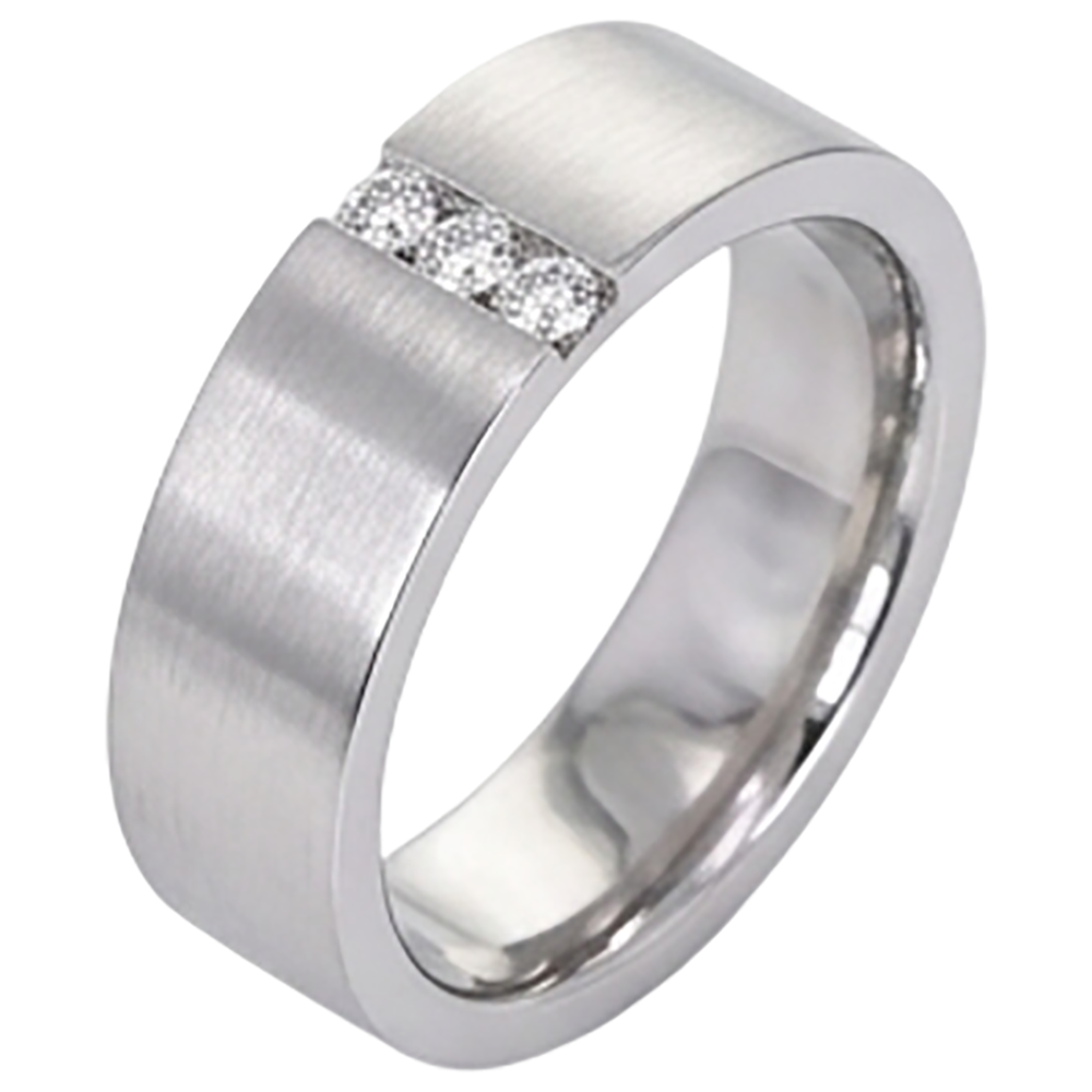 Natural Diamond Eternity Band 0.15ct - White Gold 14K