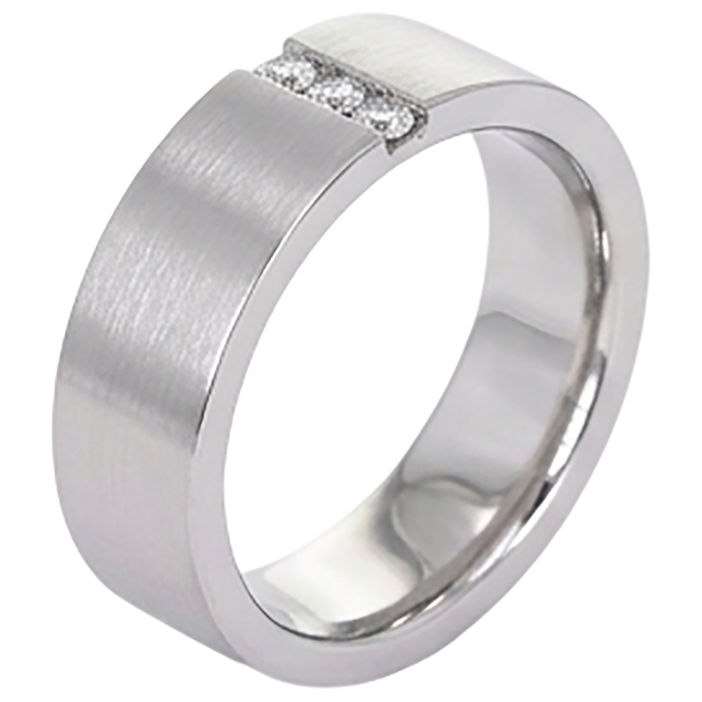 Natural Diamond Eternity Band 0.15ct - White Gold 14K