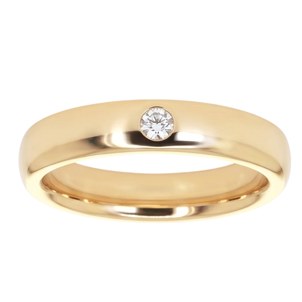Natural Diamond Eternity Band 0.25ct - Yellow Gold 14K