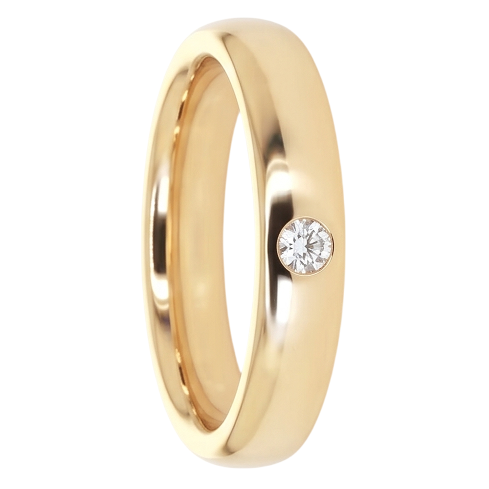 Natural Diamond Eternity Band 0.25ct - Yellow Gold 14K