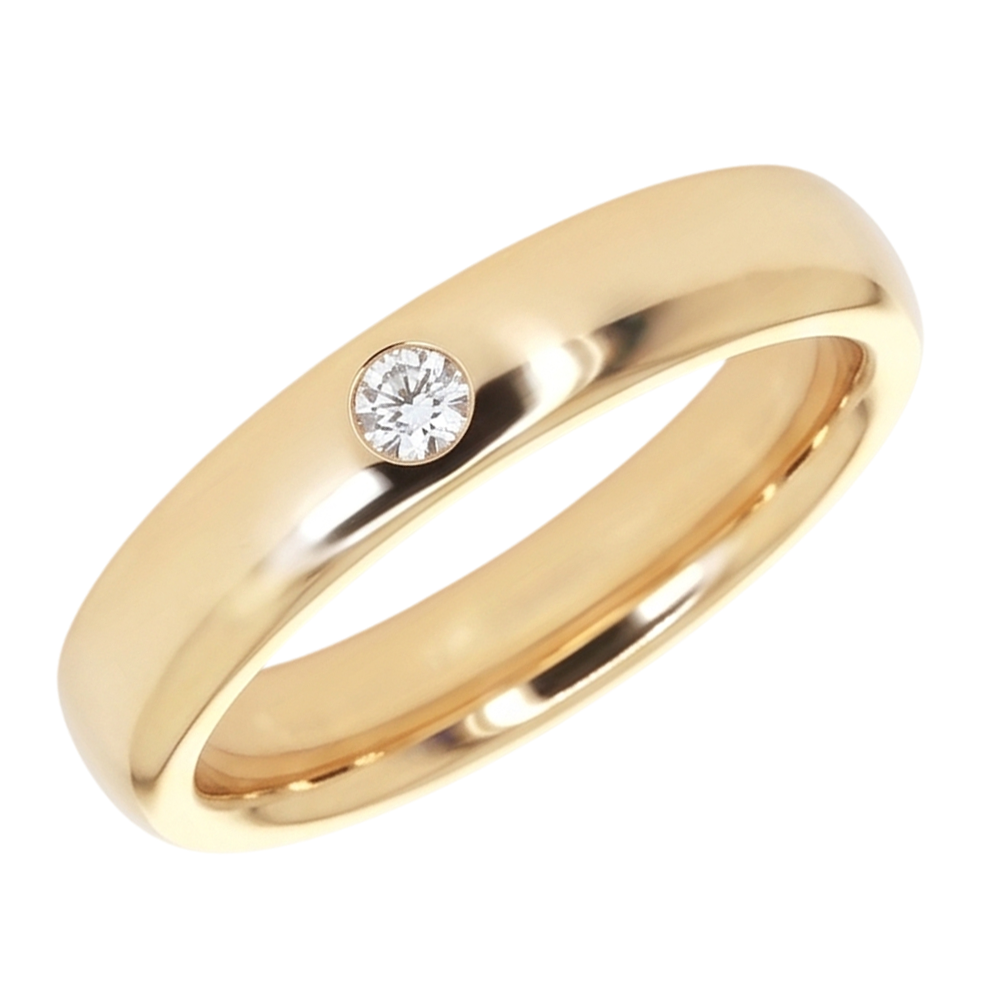 Natural Diamond Eternity Band 0.25ct - Yellow Gold 14K