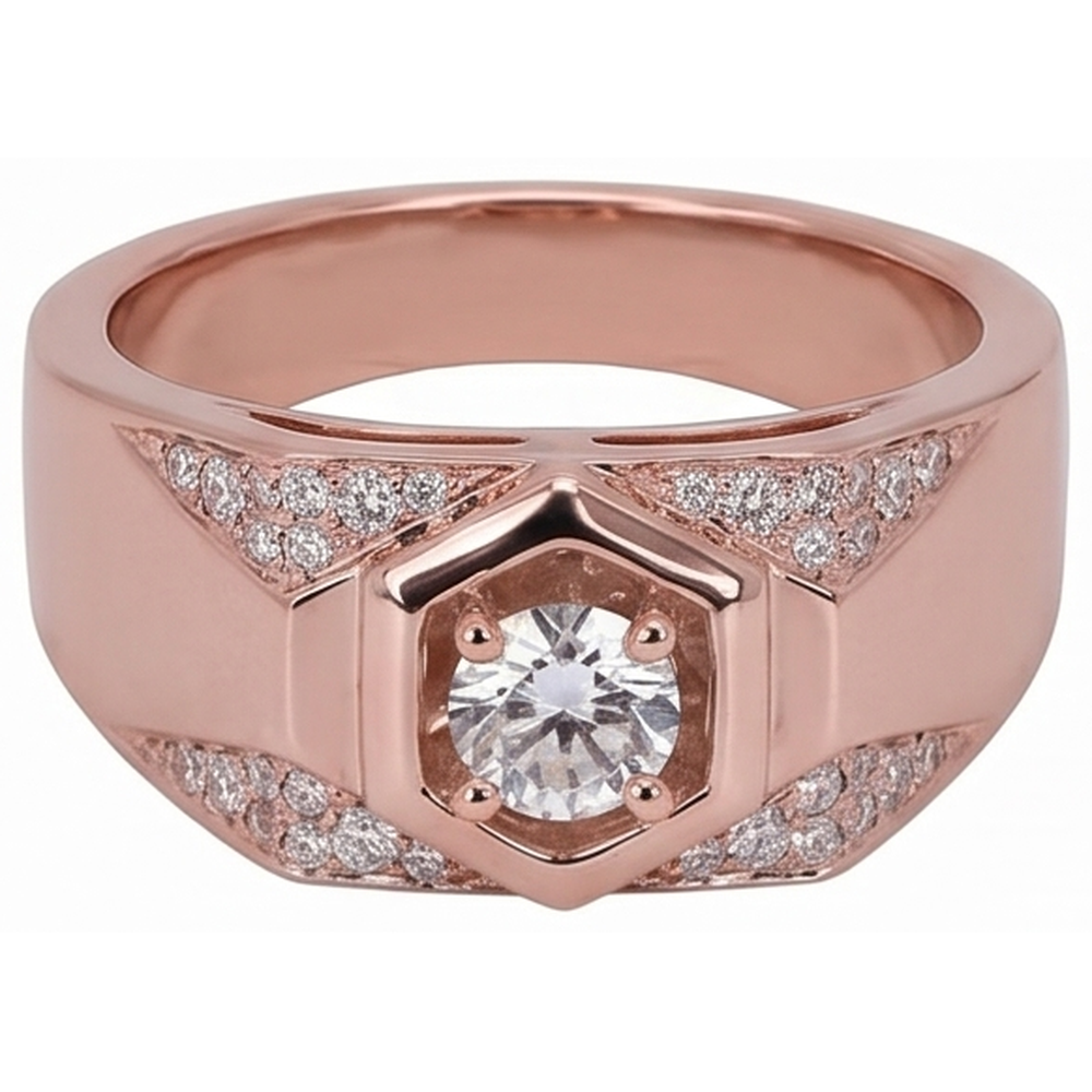 Natural Diamond Eternity Band 1.75ct - Rose Gold 14K
