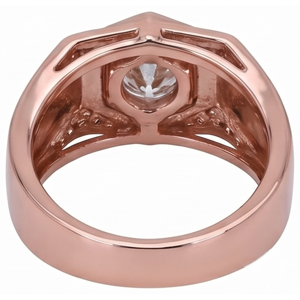 Natural Diamond Eternity Band 1.75ct - Rose Gold 14K