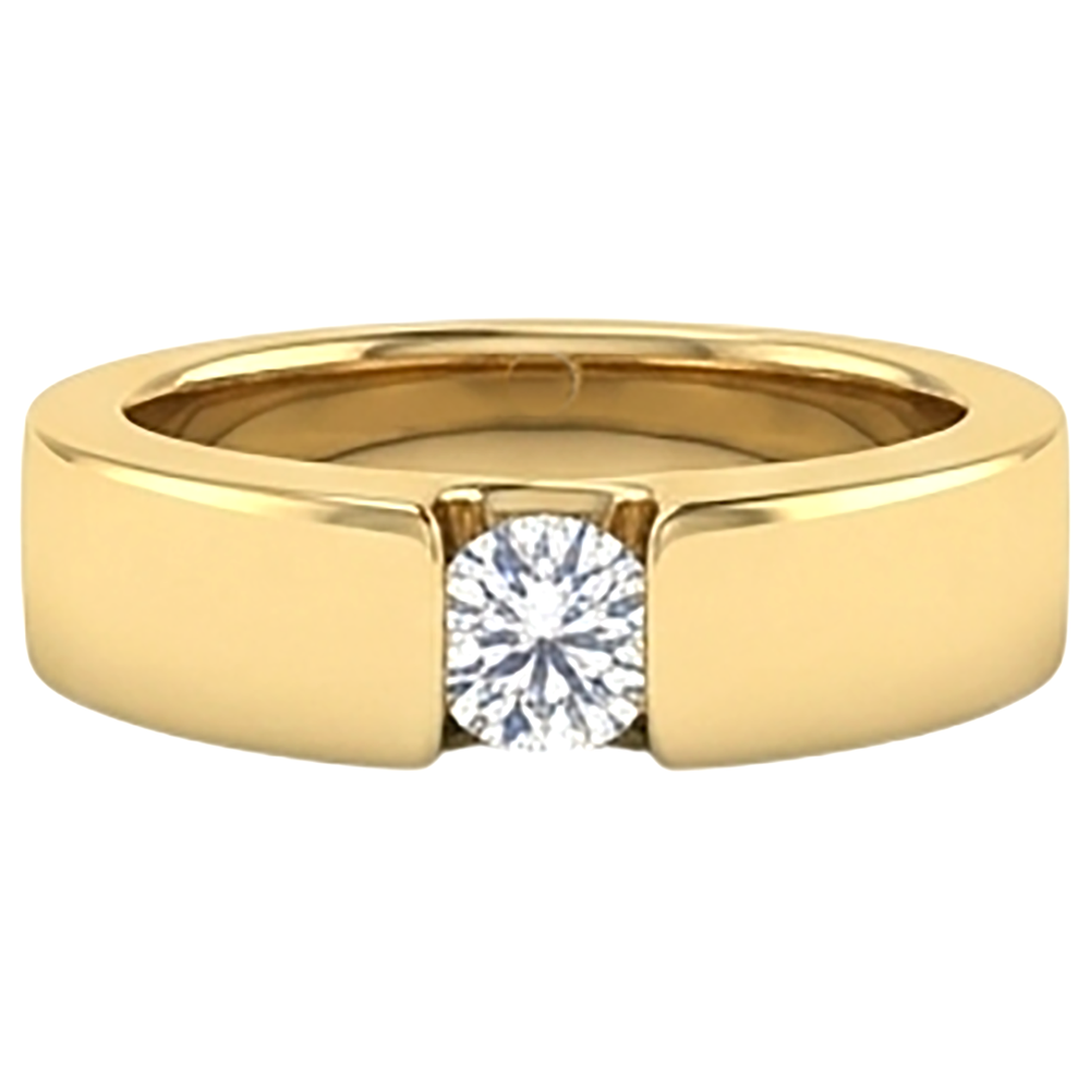 Natural Diamond Eternity Band 1ct - Yellow Gold 14K