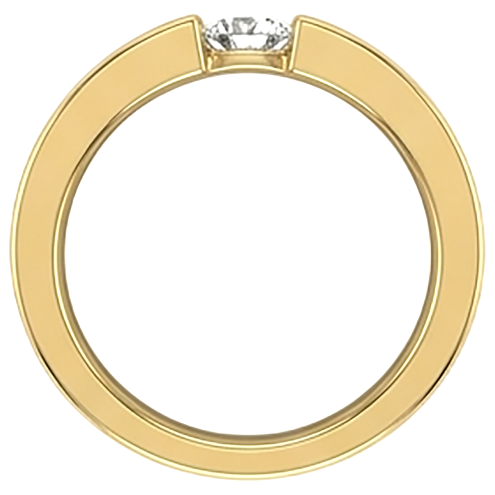 Natural Diamond Eternity Band 1ct - Yellow Gold 14K
