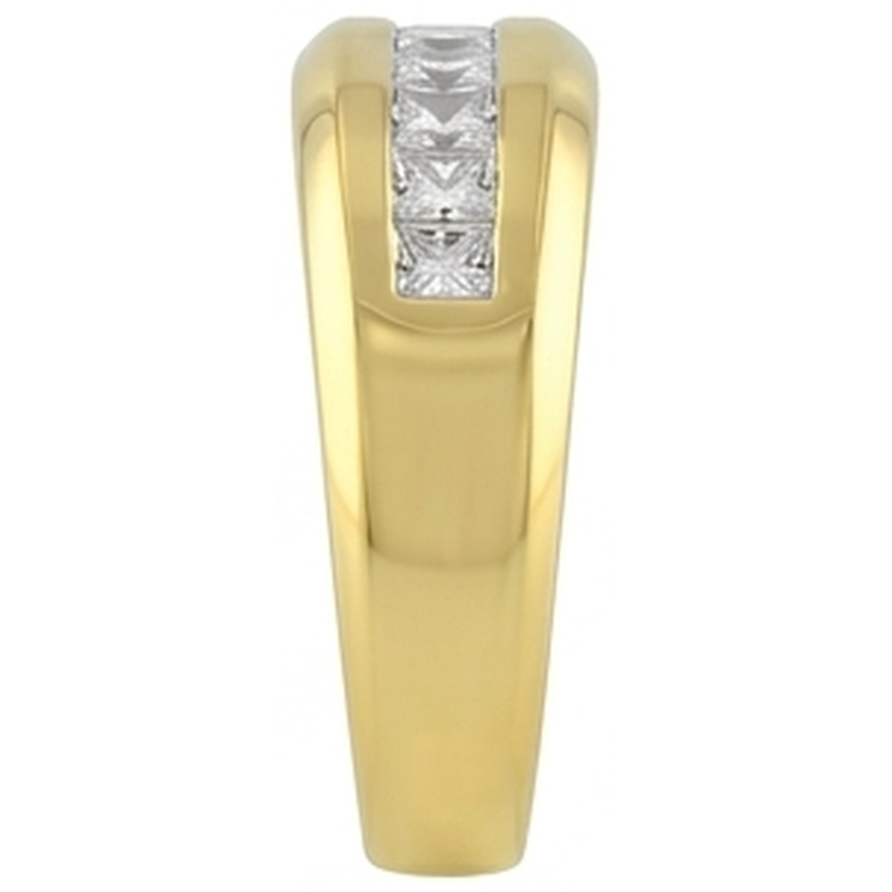 Natural Diamond Eternity Band 2ct - Yellow Gold 14K
