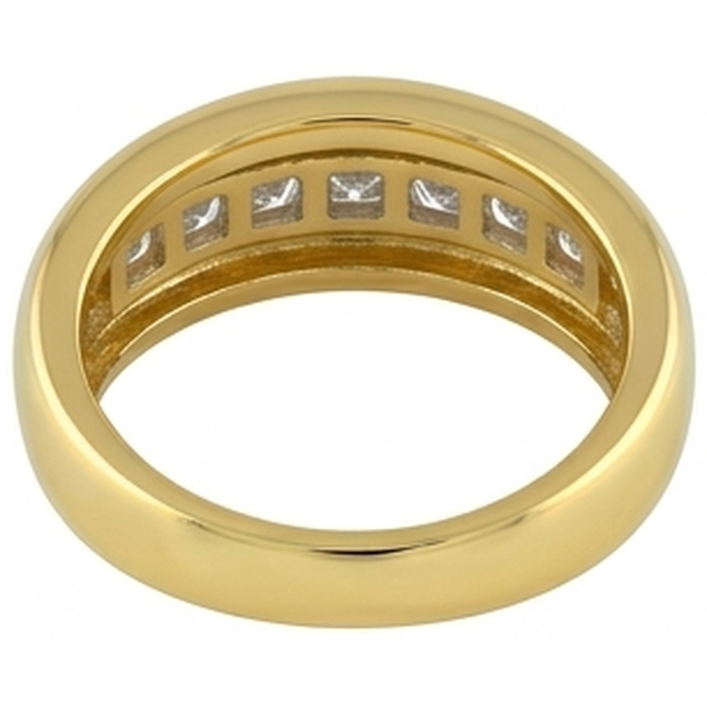 Natural Diamond Eternity Band 2ct - Yellow Gold 14K