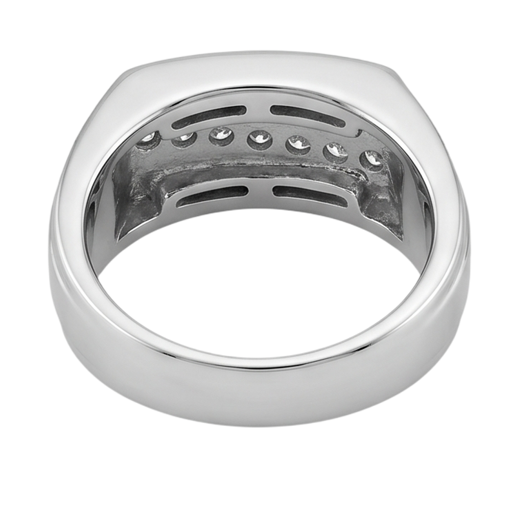 Natural Diamond Ring 0.50ct - White Gold 14K