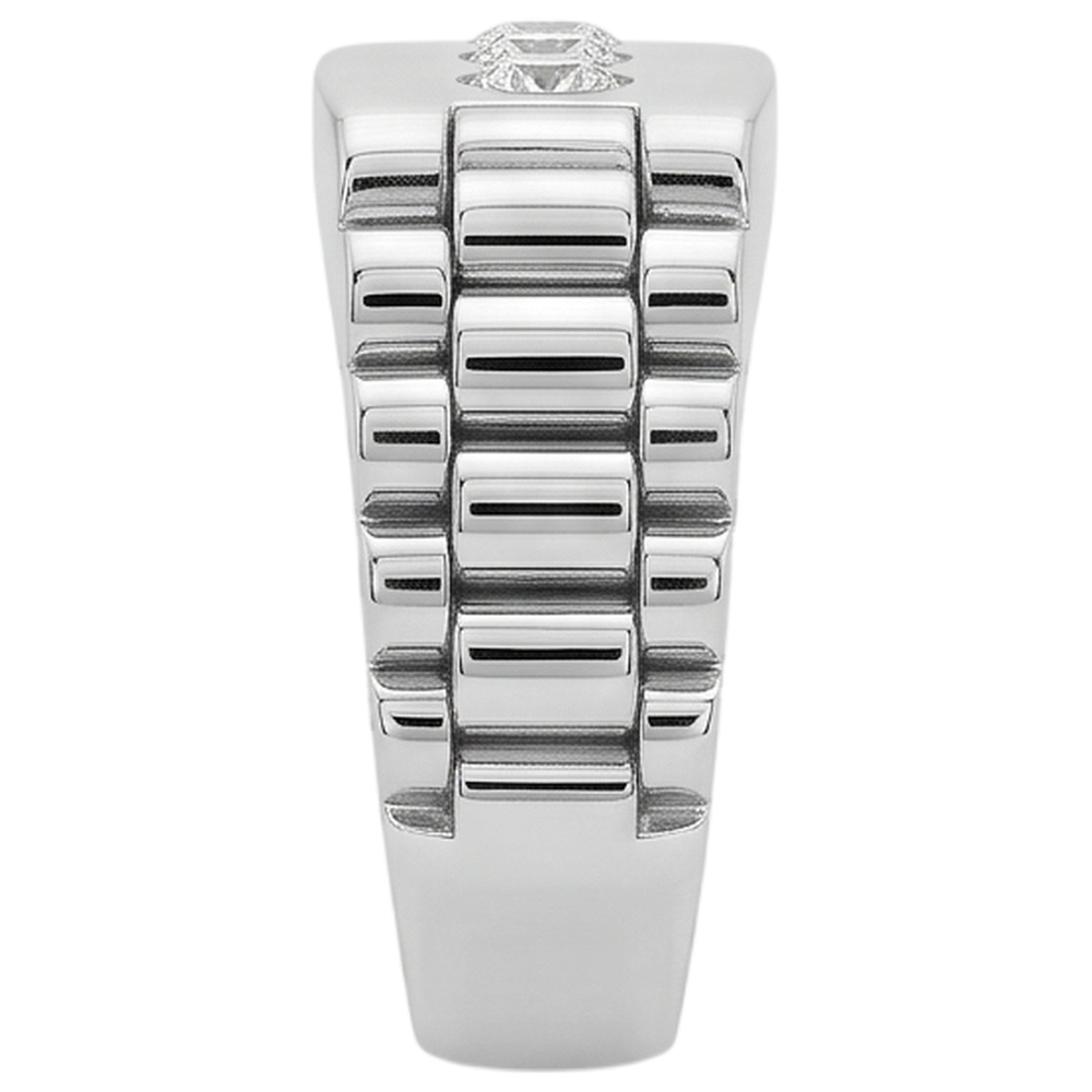 Natural Diamond Ring 1.50ct - White Gold 14K