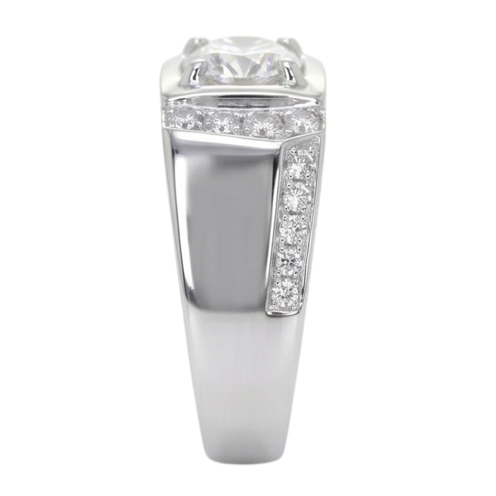 Natural Diamond Ring 1.75ct - White Gold 14K