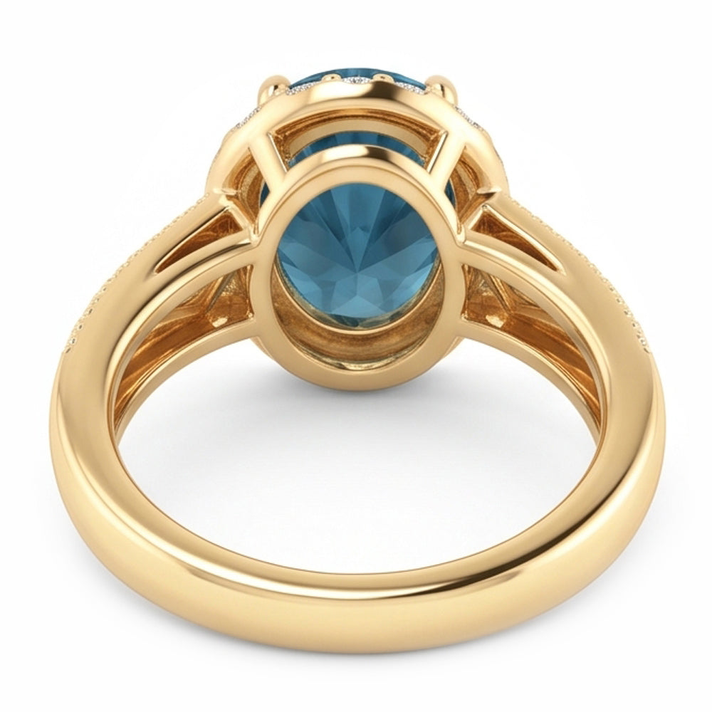 Natural Diamond Ring 2.01ct - Yellow Gold 14K