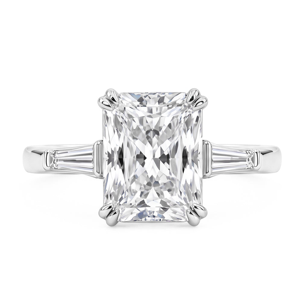 Natural Diamond Ring 2.11ct - White Gold 14K